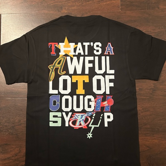 Off-White Black Multicolor Lettering Tee - Picture 2 of 5